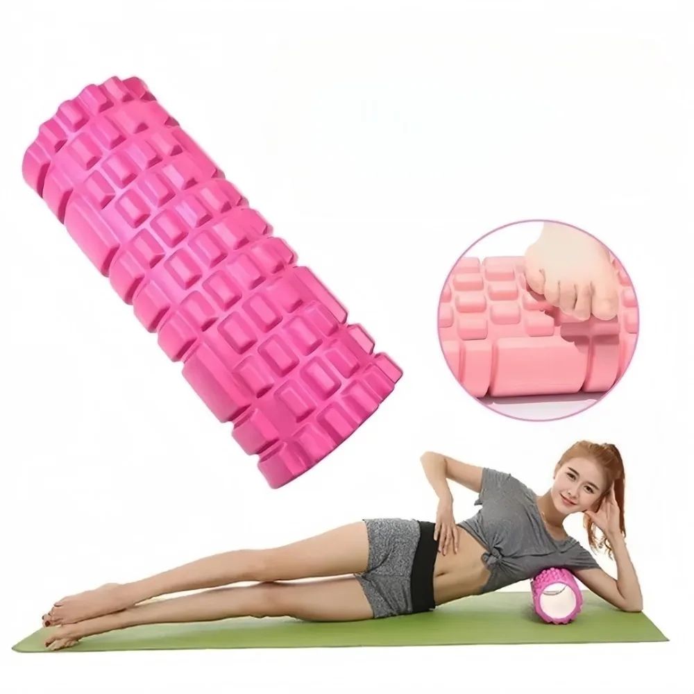 Compact Pilates Yoga Foam Roller  Deep Muscle Massage  Recovery Column 1