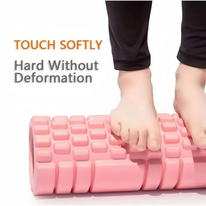 Compact Pilates Yoga Foam Roller  Deep Muscle Massage  Recovery Column 5