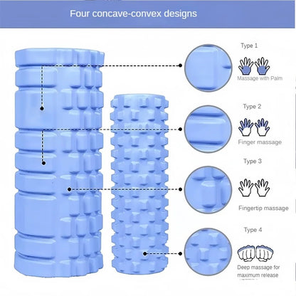 Compact Pilates Yoga Foam Roller  Deep Muscle Massage  Recovery Column 6