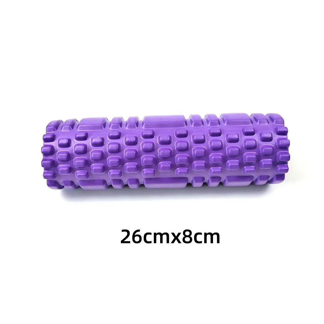 Compact Pilates Yoga Foam Roller  Deep Muscle Massage  Recovery Column 8
