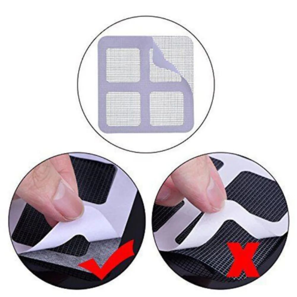 Window Screen Repair Tape Kit  Instant Mesh Patch For Torn Screens  Bug Protection 3