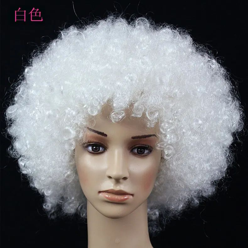 Vibrant Curly Clown Wig For Parties  Cosplay 16