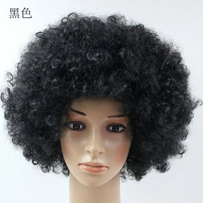 Vibrant Curly Clown Wig For Parties  Cosplay 14