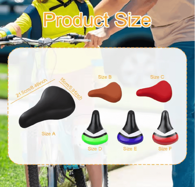 ComfortRide Kids Bicycle Saddle 3