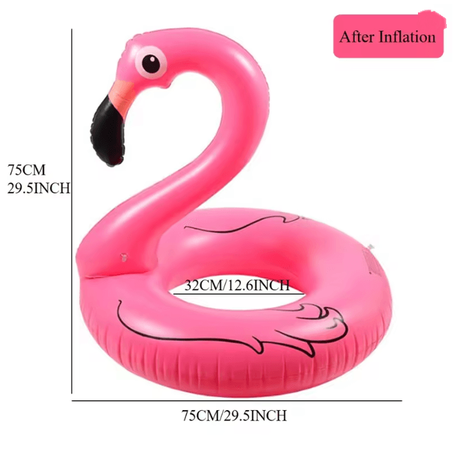 Flamingo Float Deluxe Pool Ring 4