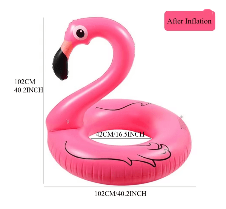 Flamingo Float Deluxe Pool Ring 5
