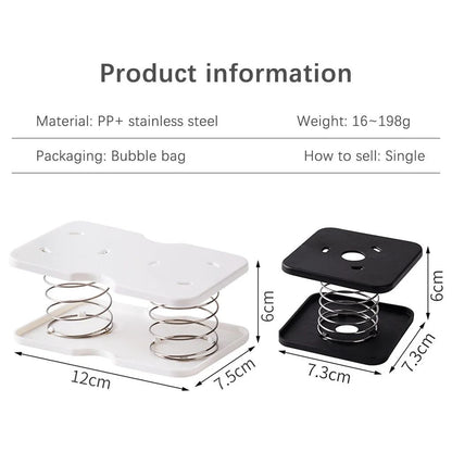 Compact AutoLift Car Tissue Box Holder  SpringLoaded Car Tissue Dispenser 1