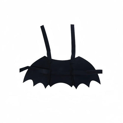 Bat Wing Costume Harness For Small Cats  Dogs  Soft Felt Spooky Wings 3