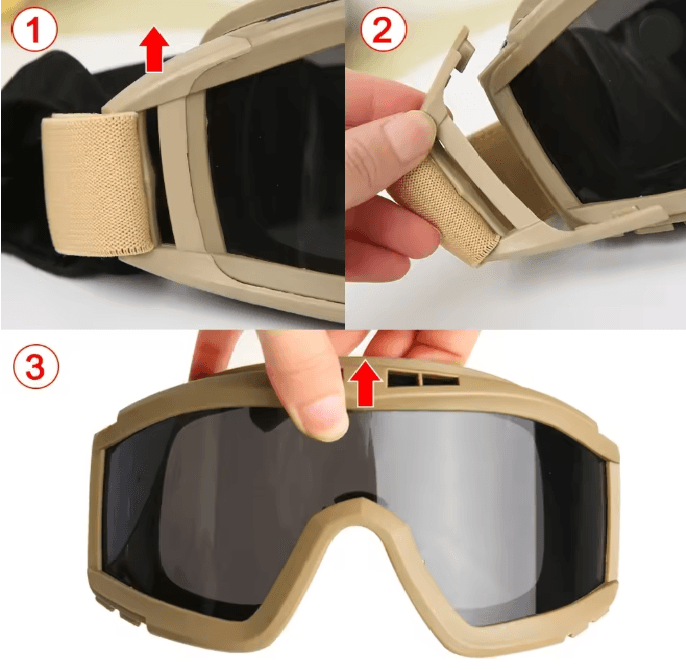 ShieldMax Tactical Riding Goggles 3
