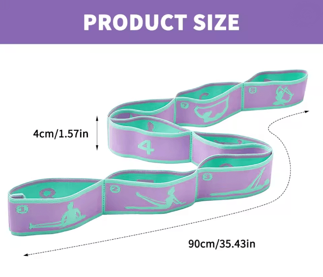 FlexStretch Yoga And Pilates Resistance Band 1