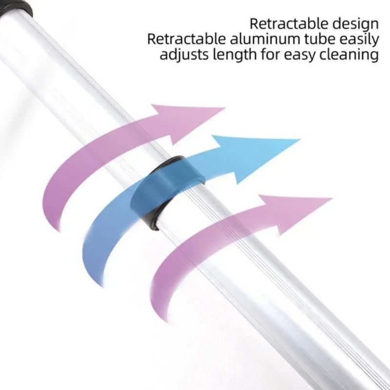Extendable Aluminum Snow  Ice Remover  Telescopic Car Snow Brush  Ice Scraper 5