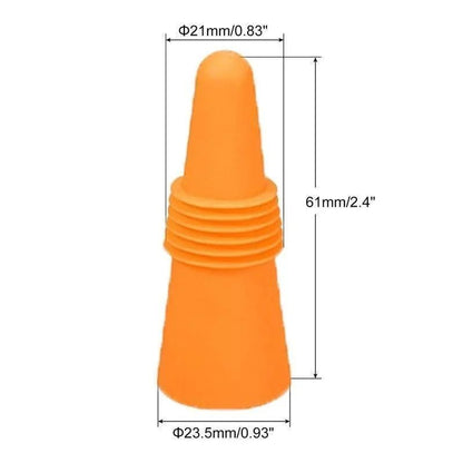 Premium Reusable Silicone Wine Bottle Stopper  LeakProof Wine  Champagne Seal 1