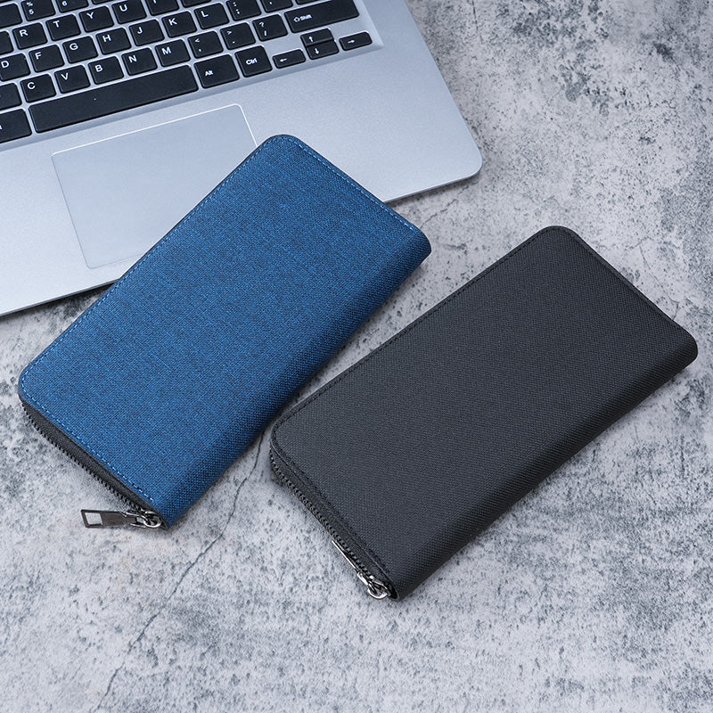 MultiCard Business Wallet For Men Large Capacity Zipper Clutch 4