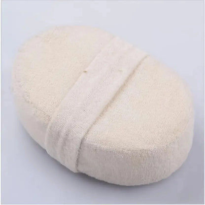 Natural Loofah Body Scrubber, Strong Exfoliating Bath Sponge for Shower Cleansing, Highly Effective Skin Care