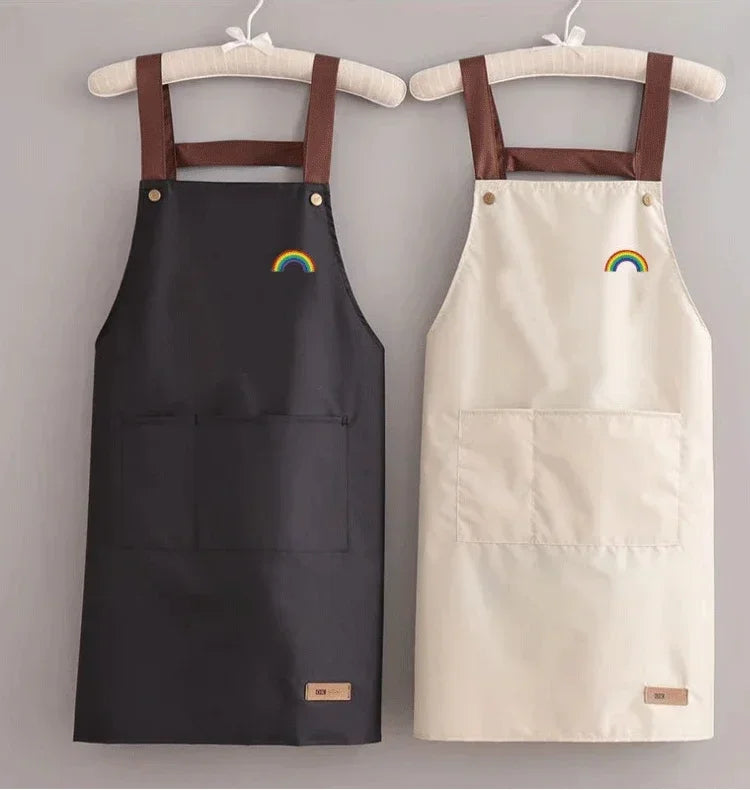 Waterproof and Anti-Fouling Apron for Restaurant, Hotel, and Coffee Shops