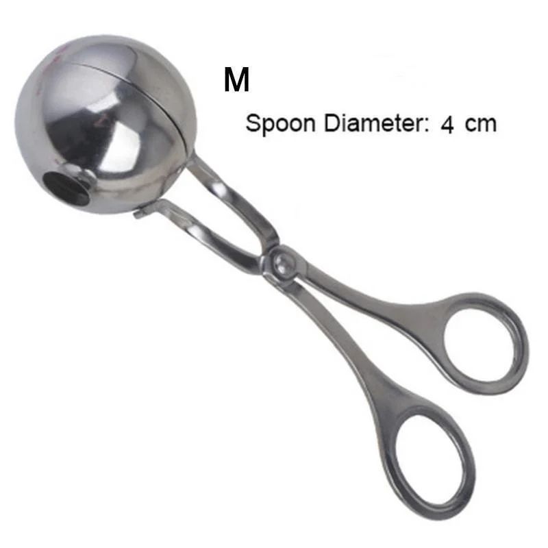 Stainless Steel Meatball  Rice Ball Maker  NonStick Handheld Shaping Tool 7
