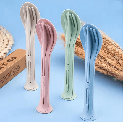 EcoTravel Portable Tableware Set