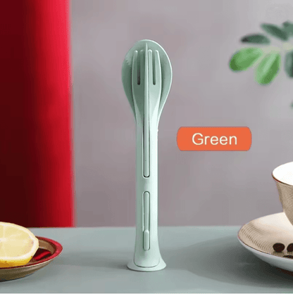 EcoTravel Portable Tableware Set 6