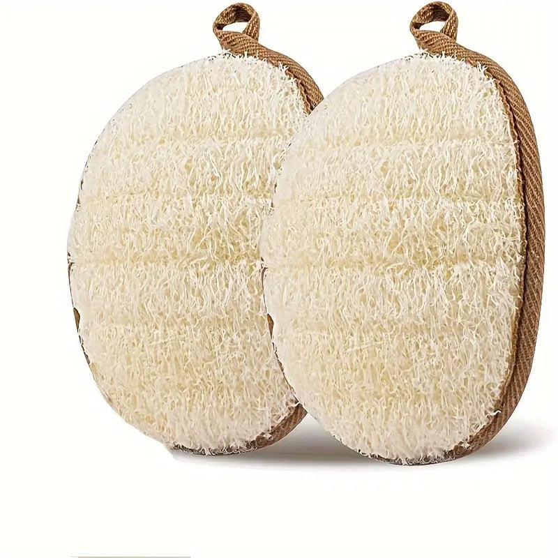 Natural Loofah Body Scrubber Bath Exfoliating Sponge Soft Shower Brush Cleaner Skin Care Tool 1