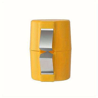 Durable Kitchen Eggshell Separator Quick Peel  Yolk Splitter EasyGrip Stainless Steel 2