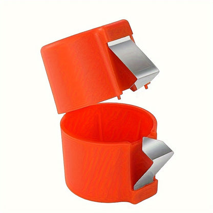 Durable Kitchen Eggshell Separator Quick Peel  Yolk Splitter EasyGrip Stainless Steel 4