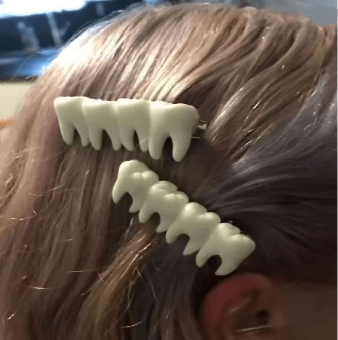 CreepyChic Tooth Fairy Hair Clip