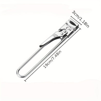 Adjustable MultiFunction Bottle Opener Stainless Steel Lids Off Jar Opener LaborSaving Screw Can Op 4