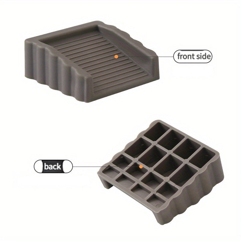 Impact Stopper Rear Retainer Rubber Stops Safety Silicone Door Block Wedge 4