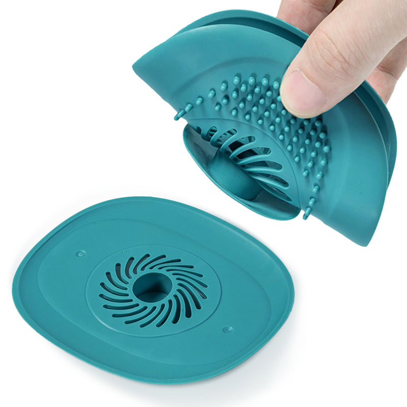 Shower Floor Drain Cover Bathroom Hair Catcher Stopper Filter Anticlogging Drain Strainer Kitchen S 4
