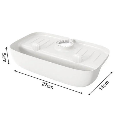 New Kitchen Silicone Sink Splash Pad Faucet Mat Storage Rack Bathroom Drain Basket Sponge Holder 5
