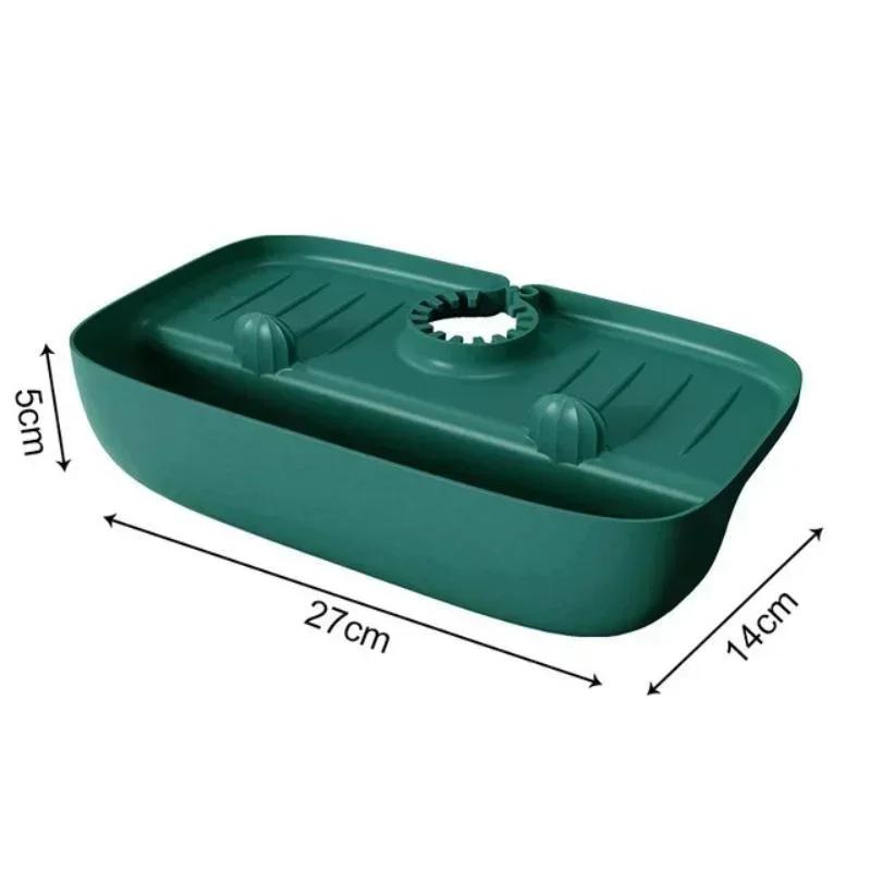 New Kitchen Silicone Sink Splash Pad Faucet Mat Storage Rack Bathroom Drain Basket Sponge Holder 7