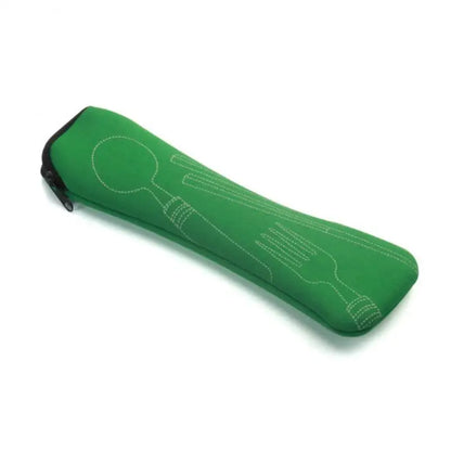 Cutlery Bag for Travel, Portable Storage Box, Fork Spoon Bag for Picnic