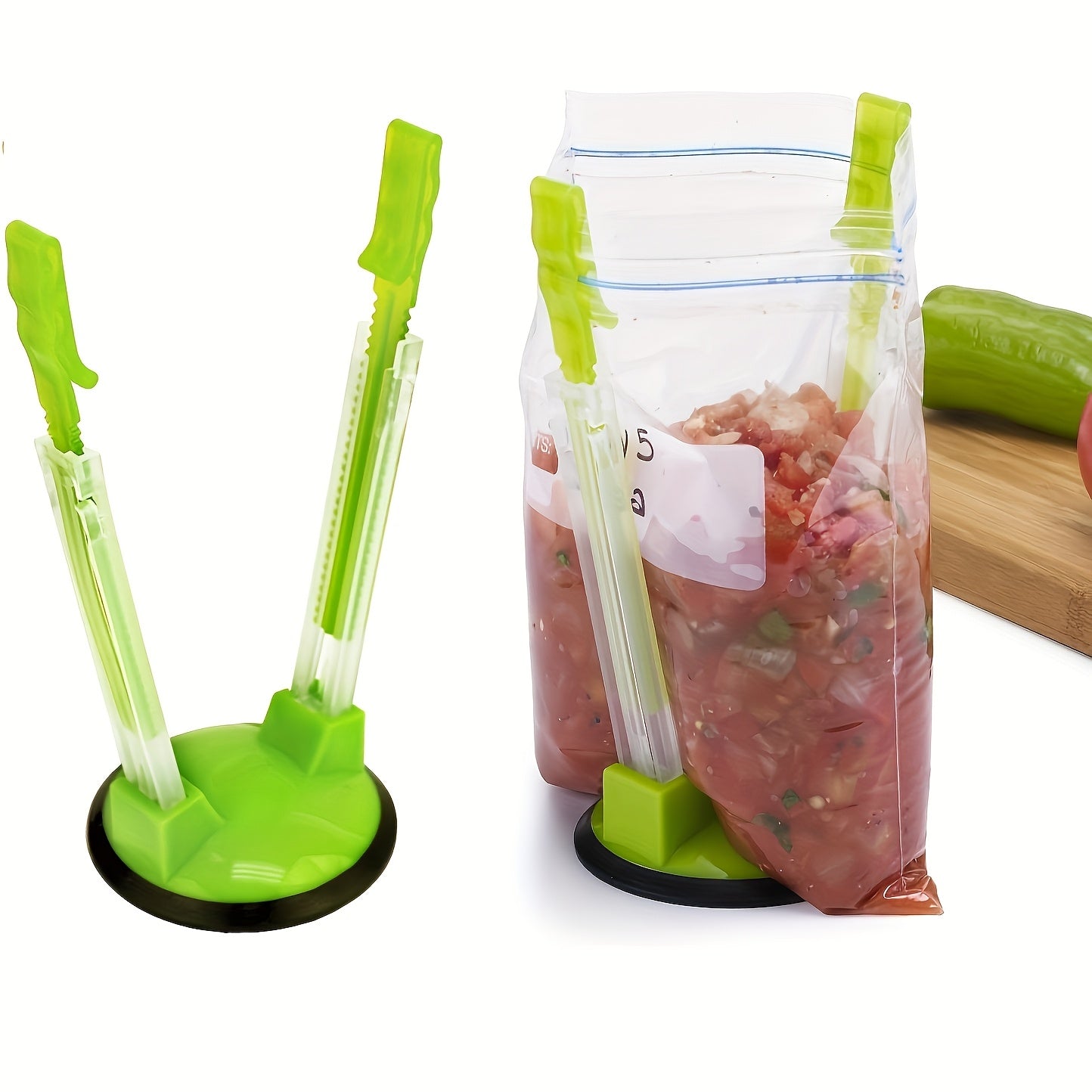 Retractable Kitchen Bag Holder Fresh-Keeping Bag Stand, Household Storage Rack