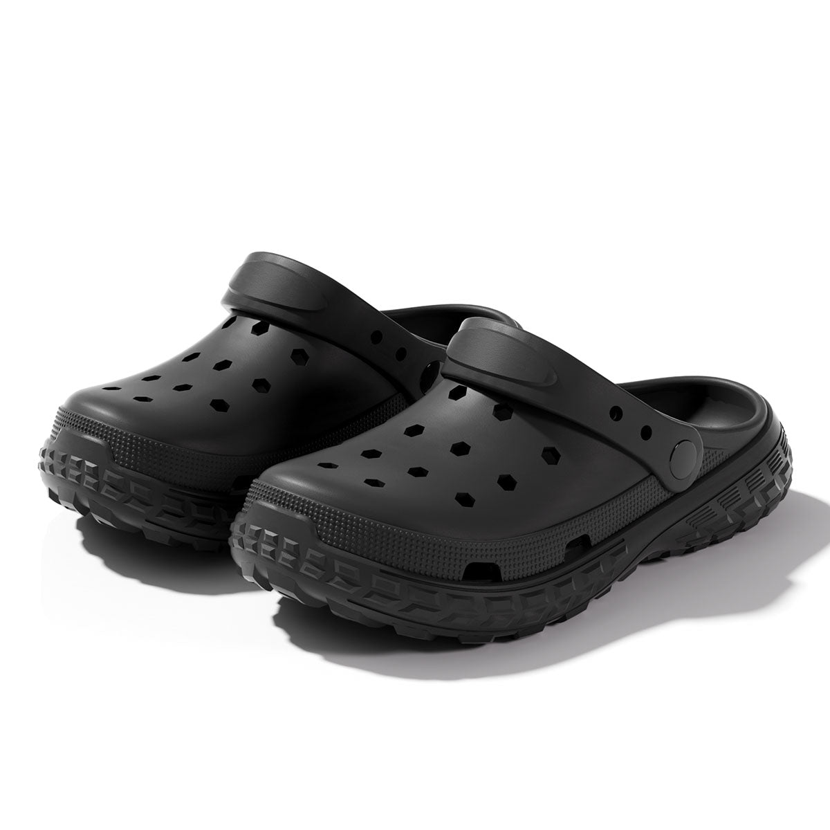 Comfortable EVA Unisex Hole Shoes Breathable Beach Slippers Outdoor Thick Bottom Slippers 2