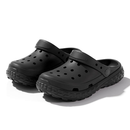 Comfortable EVA Unisex Hole Shoes Breathable Beach Slippers Outdoor Thick Bottom Slippers 4