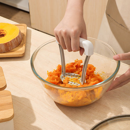 Durable Manual Potato Masher With NonSlip Handle Vegetable Ricer Kitchen Gadget For Smooth Mashed P 1