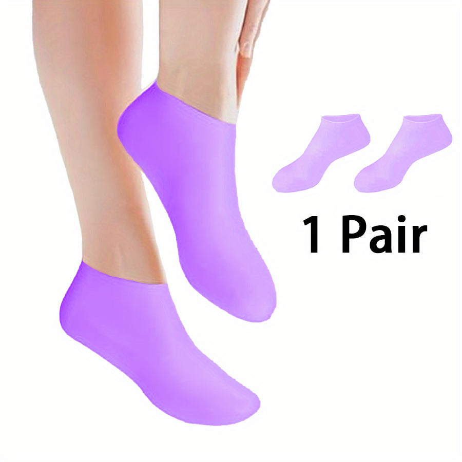 Silicone Socks For Dry Cracked Feet Moisturizing Foot Socks Women Foot Socks For Moisturizing Featu 2