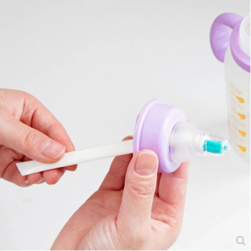LongHandle Narrow Bottle  Gap Cleaning Brush Set 2Pack 4