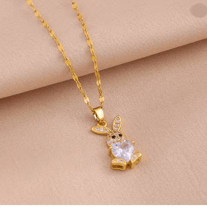BunnyGleam Stainless Steel Jewelry Set 1