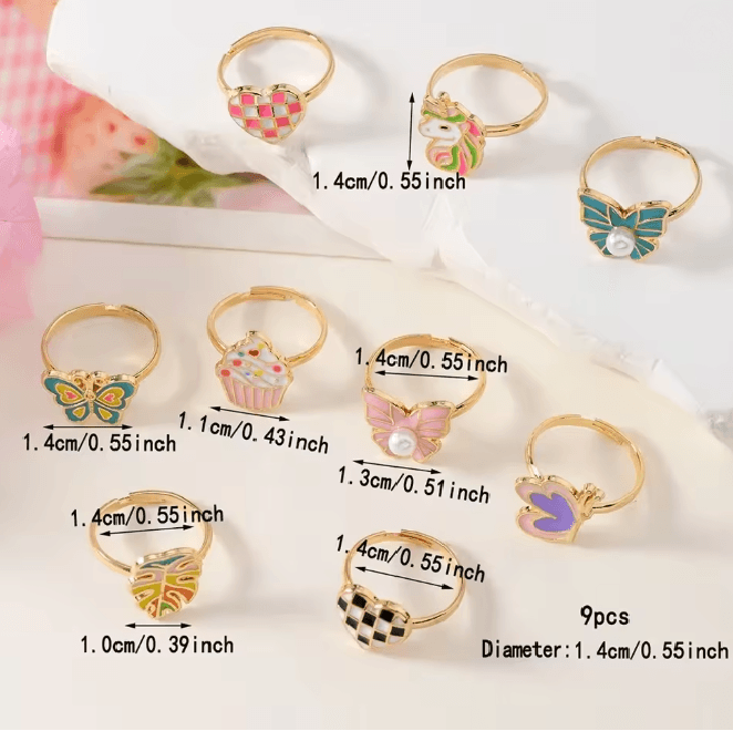 BloomSpark Adjustable Ring Set 1