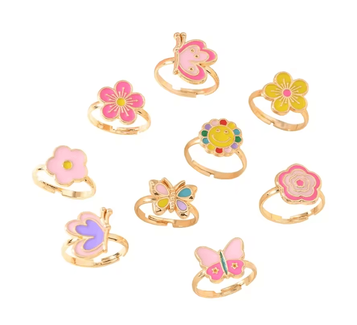 BloomSpark Adjustable Ring Set 3