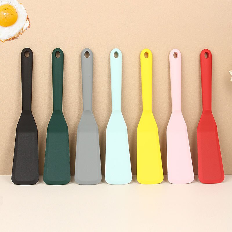 Non-stick Silicone Frying Shovel for Pancakes, Eggs, Steak & Kitchen Baking Tools