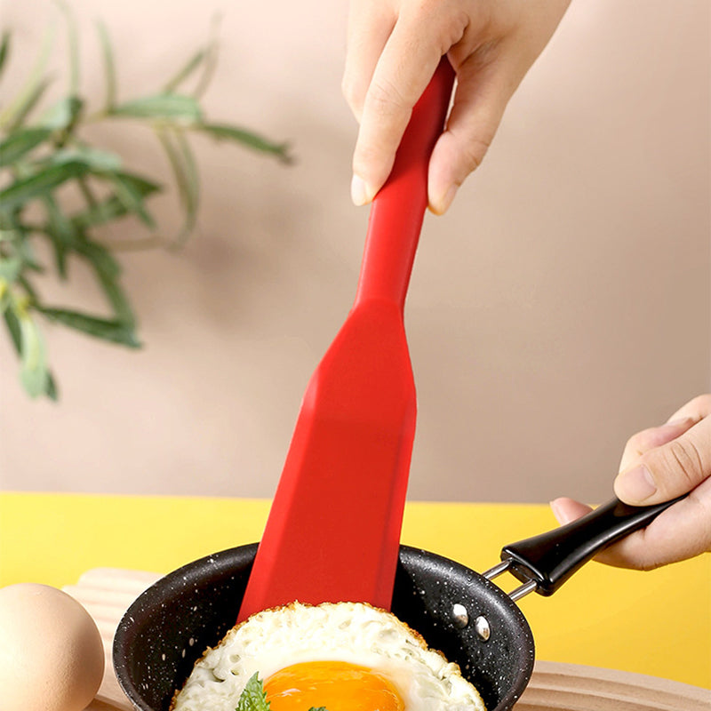 Non-stick Silicone Frying Shovel for Pancakes, Eggs, Steak & Kitchen Baking Tools