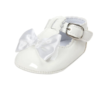 Baby Girls Shoes Meckior Antislip Rubber Sole Toddler Dress Shoes 8