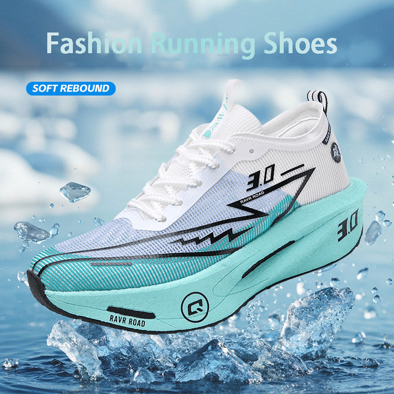 Men Running Shoes Mesh Comfort Sneakers With Carbon Board Cushion For Training Jogging 1