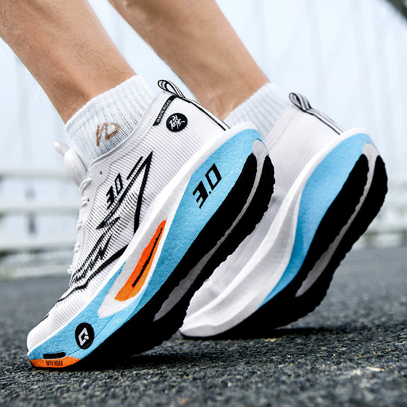 Men Running Shoes Mesh Comfort Sneakers With Carbon Board Cushion For Training Jogging 2