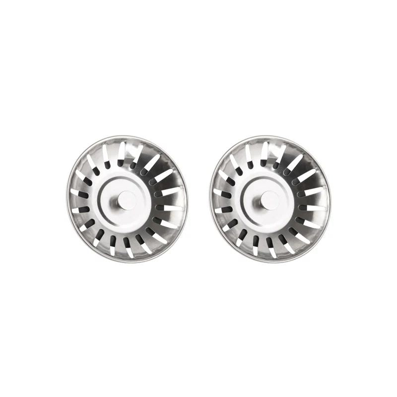 Premium Kitchen Sink Strainer  Drain Stopper Set  AntiClog Filter For Clean FasterFlowing Drains 5