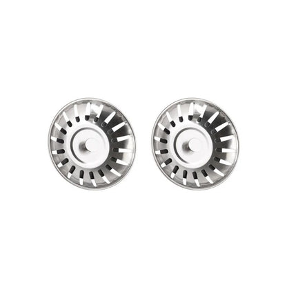 Premium Kitchen Sink Strainer  Drain Stopper Set  AntiClog Filter For Clean FasterFlowing Drains 5