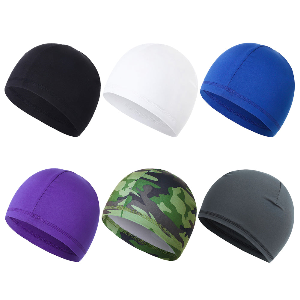 Breathable Summer Cycling Hat, Unisex Cooling Skull Cap, Fast Heat Dissipation Running Bicycle Helmet