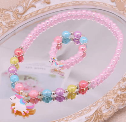 MagicGlow Unicorn Jewelry Set For Girls 1